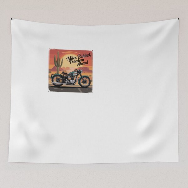 Item preview, Miles Behind, Freedom Ahead-biker Adventure designed and sold by MrERNST.