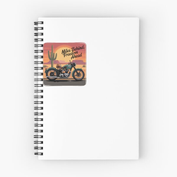 Item preview, Miles Behind, Freedom Ahead-biker Adventure designed and sold by MrERNST.