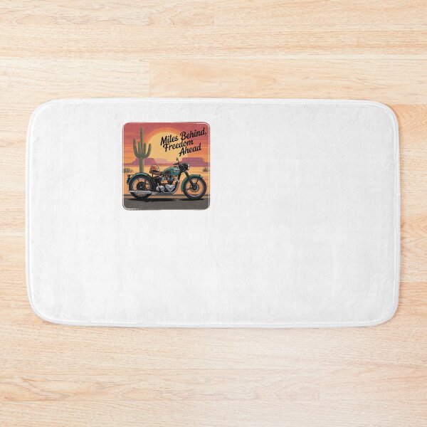 Item preview, Miles Behind, Freedom Ahead-biker Adventure designed and sold by MrERNST.