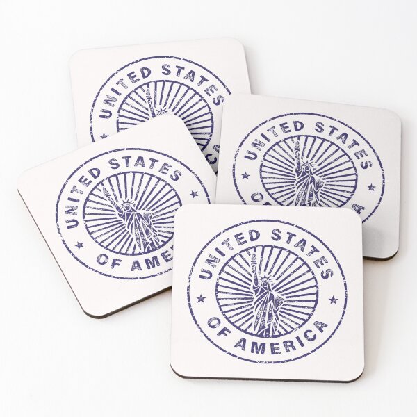 Item preview, Statue of Liberty USA Seal Sticker – Vintage American Patriotic Design designed and sold by FestivityFinds.