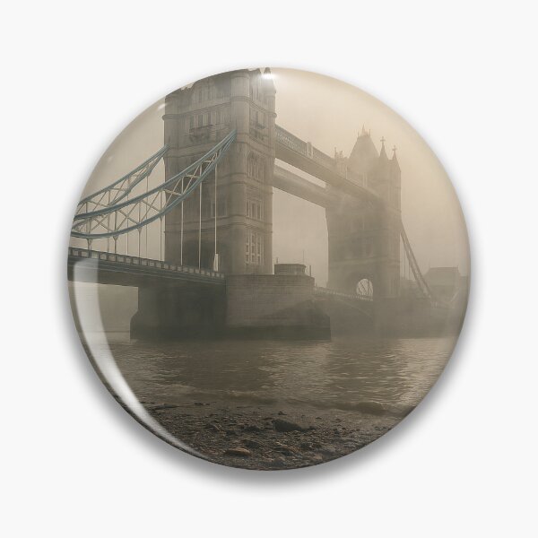 Item preview, Misty Elegy: Tower Bridge at Dusk designed and sold by Lukasphere.