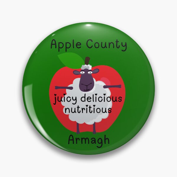 Item preview, Apple County Armagh Northern Ireland. designed and sold by MPC-Mince-Pies.