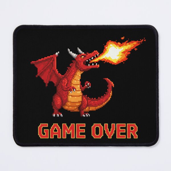 Item preview, Game Over – Retro 8-Bit Arcade T-Shirt designed and sold by Kerbster.