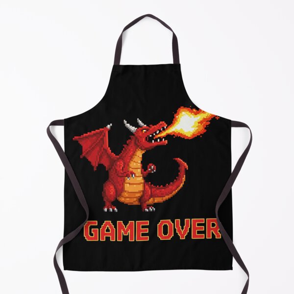 Item preview, Game Over – Retro 8-Bit Arcade T-Shirt designed and sold by Kerbster.