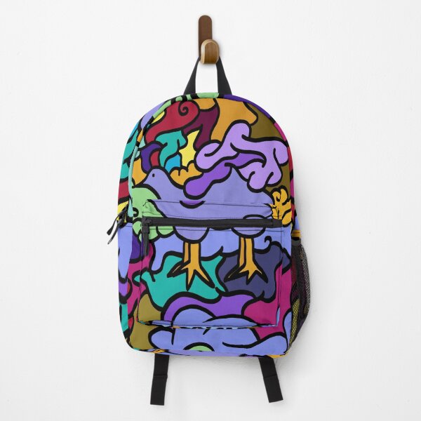 Item preview, Mystic Birdscape: Surreal Creature in Colorstorm by Cotchichi designed and sold by Cotchichi.