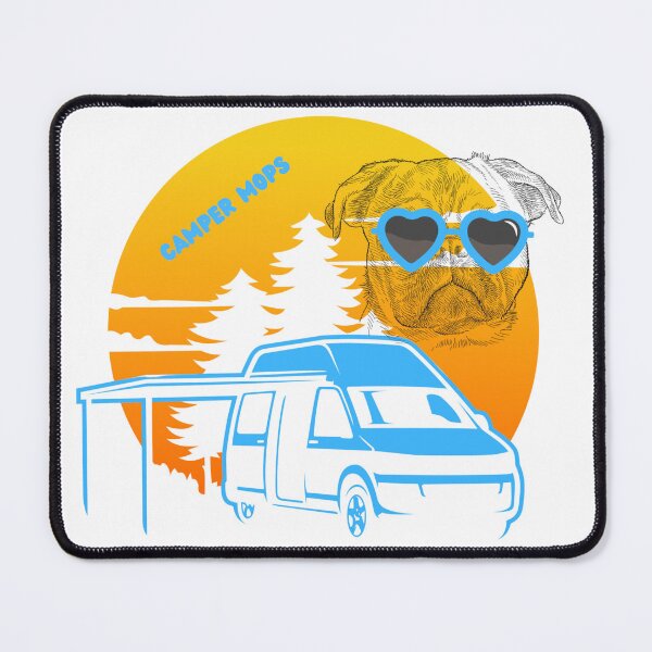Item preview, Pug Camper designed and sold by MitMopsundHerz Rosinchens_Welt.