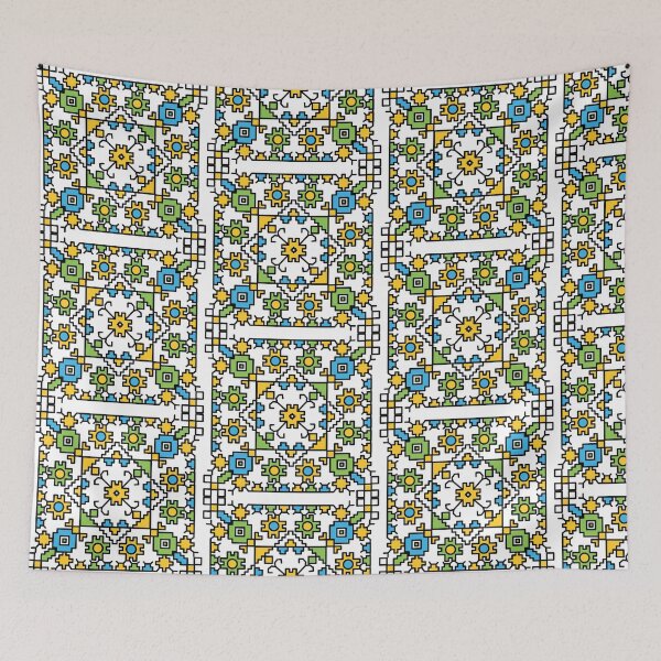 Item preview, Digital Vyhyvanka – Ethnic Meets Modern designed and sold by artnatago.