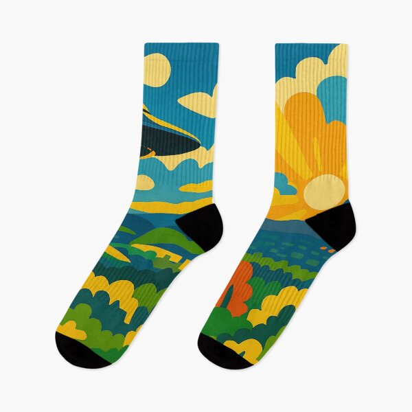 Item preview, UFO Over Fauvist Valley designed and sold by Lukasphere.