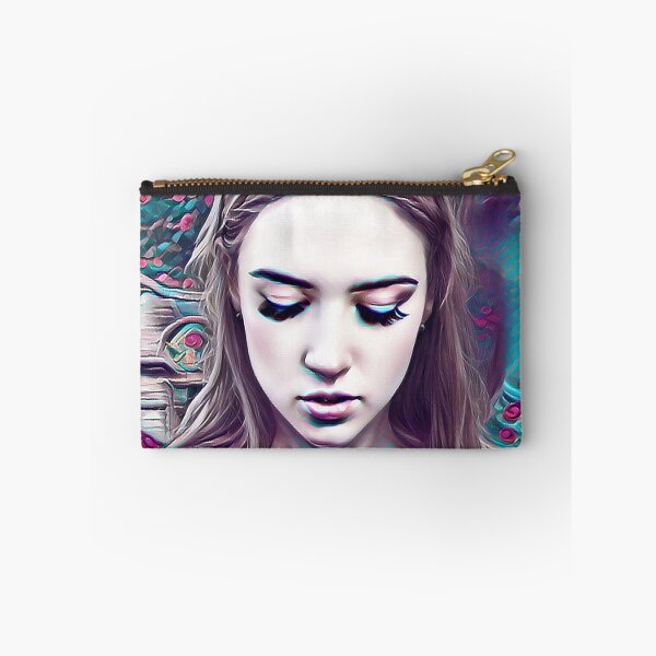 Item preview, Hermosa chica en fondo verde designed and sold by Jennifer Morcom.