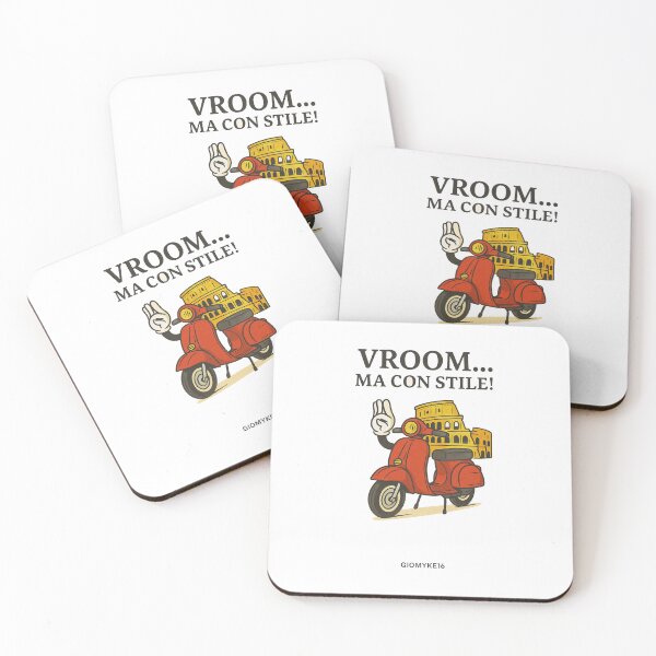 Item preview, “Vroom... Ma con Stile! ?? – Vespa Italiana e Colosseo” designed and sold by Giomyke16.
