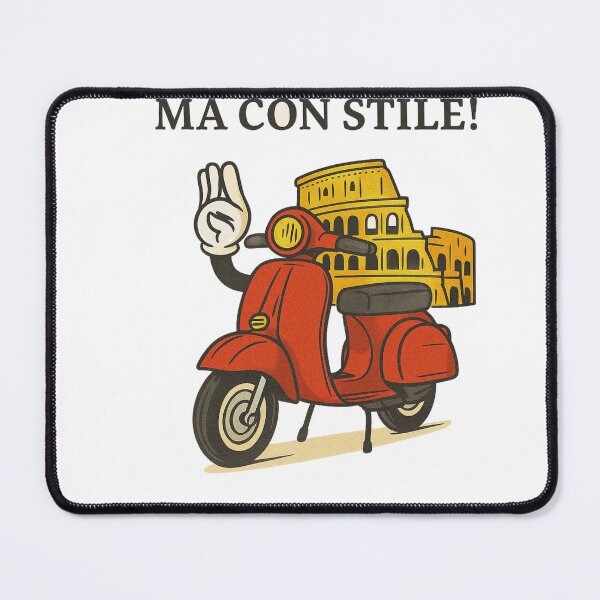 Item preview, “Vroom... Ma con Stile! ?? – Vespa Italiana e Colosseo” designed and sold by Giomyke16.