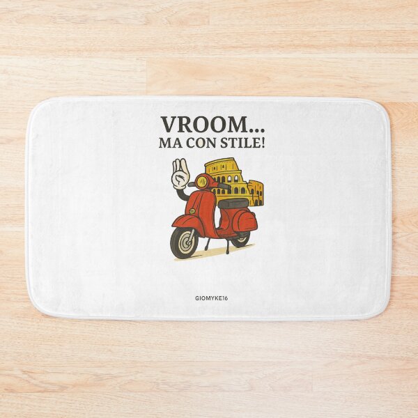 Item preview, “Vroom... Ma con Stile! ?? – Vespa Italiana e Colosseo” designed and sold by Giomyke16.