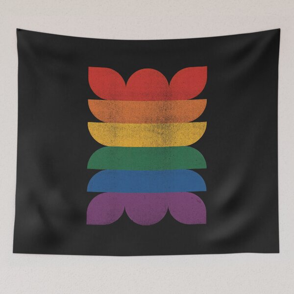 Item preview, Mid Century Modern Pride Design designed and sold by Altered Pixels.