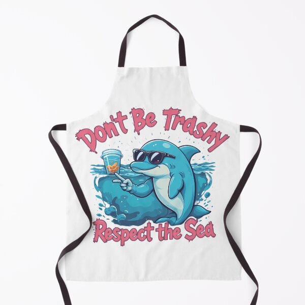 Item preview, Don't Be Trashy - Respect the Sea designed and sold by IndulgentBob.