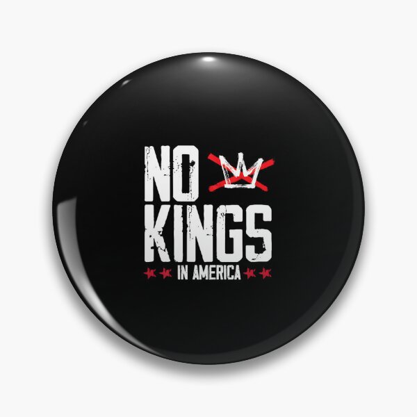 Item preview, No Kings in America - Patriotic Anti-Monarchy Statement funny 2025 designed and sold by kawaiivsglitch.