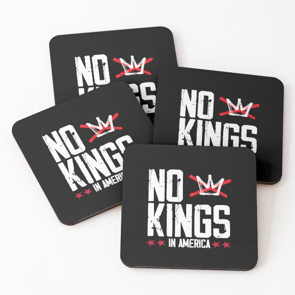 Item preview, No Kings in America - Patriotic Anti-Monarchy Statement funny 2025 designed and sold by kawaiivsglitch.