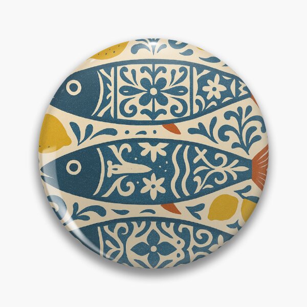 Item preview, Portugal sardines and lemons art designed and sold by Spanish Castles.