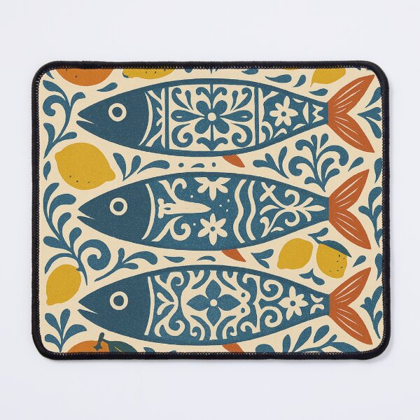 Item preview, Portugal sardines and lemons art designed and sold by Spanish Castles.