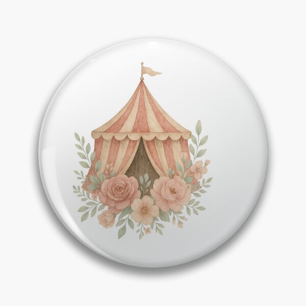 Item preview, Circus tent with flowers  designed and sold by I-R-A.