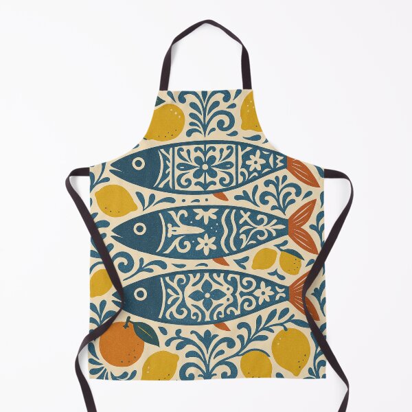 Item preview, Portugal sardines and lemons art designed and sold by Spanish Castles.