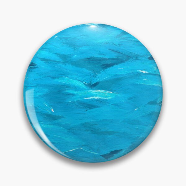 Item preview, Aqua Blue Waves designed and sold by JulienneJ.