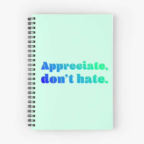Item preview, Appreciate, Don't Hate - Cobalt Mint designed and sold by sillyjess.