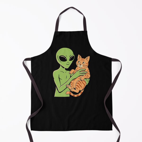 Item preview, Alien and orange cat designed and sold by coffeeman.