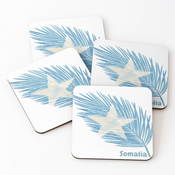 Item preview, Abstract Flag of Somalia – Feather Design designed and sold by ArteJorge48.