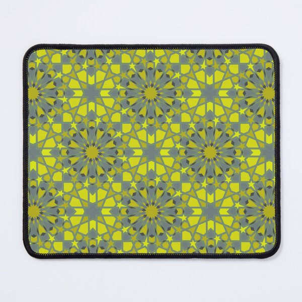 Item preview, Yellow Mosaic – Islamic Geometric Design designed and sold by Tarjiart.