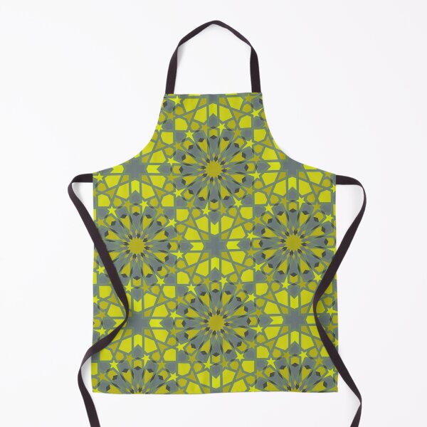 Item preview, Yellow Mosaic – Islamic Geometric Design designed and sold by Tarjiart.