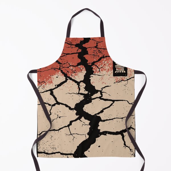 Item preview, Cracked Soil Rectangular – Vintage Environmental Poster with Symbolism designed and sold by TuncGK.