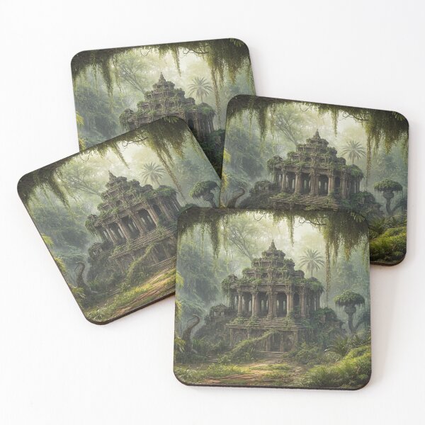 Item preview, Jungle Temple designed and sold by Korral.