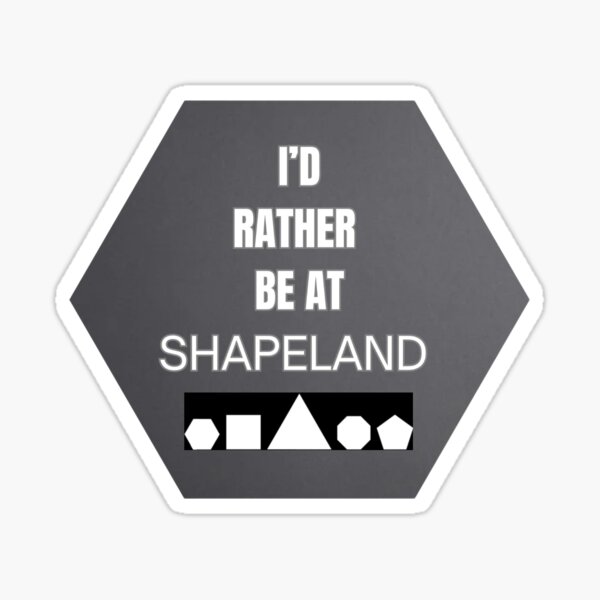 Item preview, Defunctland Shapeland Fastpass Sticker designed and sold by peculiargorl.