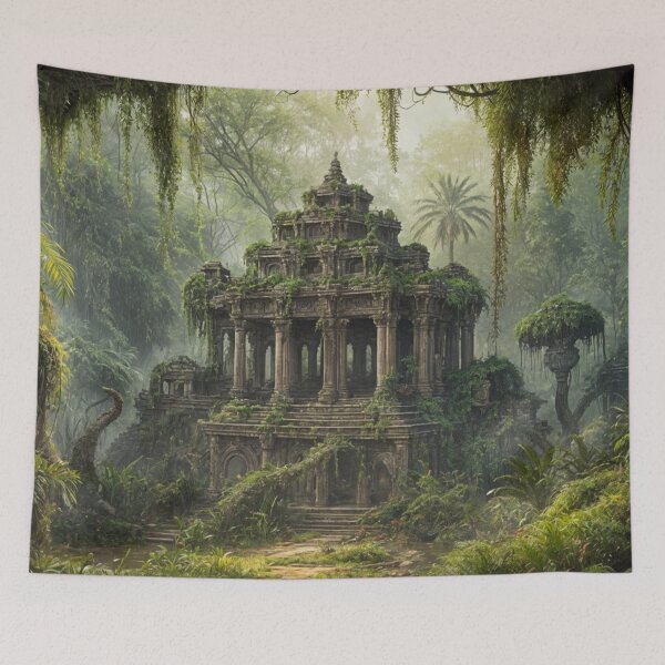 Item preview, Jungle Temple designed and sold by Korral.