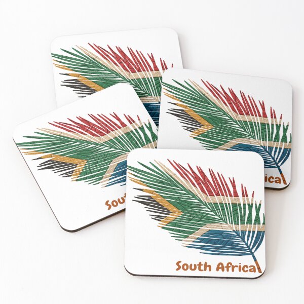 Item preview, Abstract Flag of South Africa – Feather Design designed and sold by ArteJorge48.