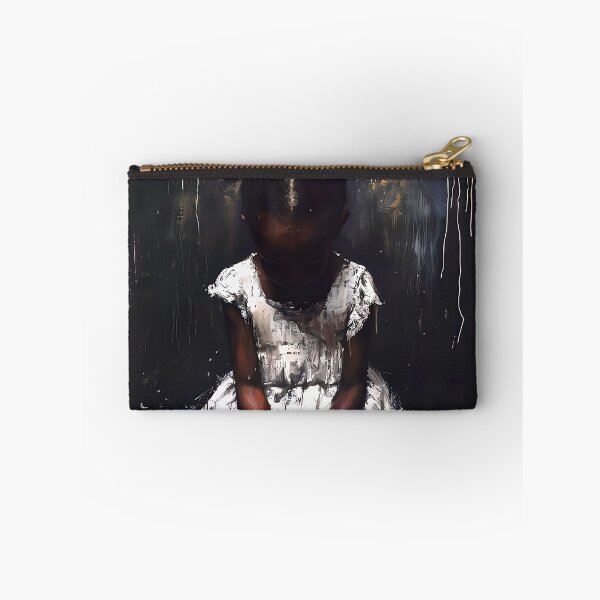Item preview, Pretty Little Black Girl Abstract Art designed and sold by ArtbyJustis.