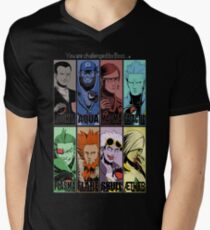 You are challenged by Boss- Men's V-Neck T-Shirt
