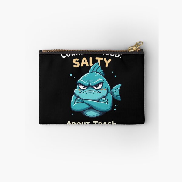 Item preview, Salty Fish Against Ocean Trash - World Ocean Day designed and sold by IndulgentBob.