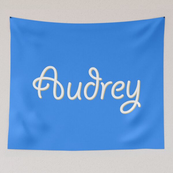 Item preview, My Name is Audrey designed and sold by CharlottePlaceArt.