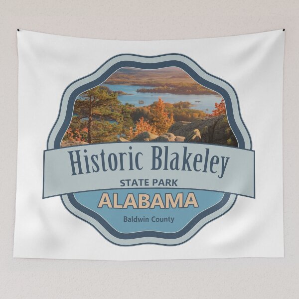 Item preview, Historic Blakeley State Park, Baldwin County, Alabama designed and sold by Wanderful-roads.