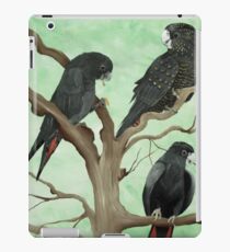 BLACK COCKATOOS iPad Case/Skin
