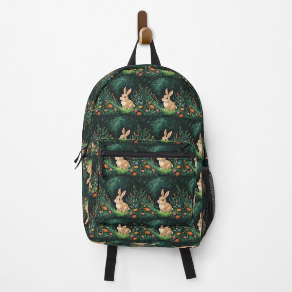 Item preview, Cute and adorable light brown Bunny standing in the heart of  lush green forest designed and sold by Nature's Palette.