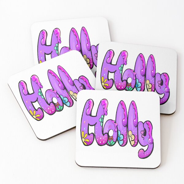 Item preview, Holly - Top 10 best personalized gifts Holly pink purple Holly designed and sold by Artonmytee.