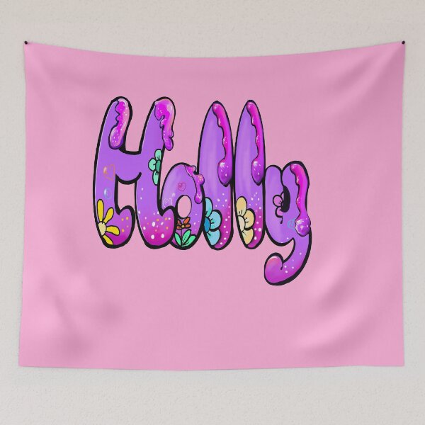 Item preview, Holly - Top 10 best personalized gifts Holly pink purple Holly designed and sold by Artonmytee.