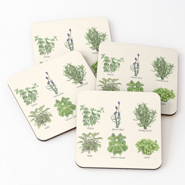 Item preview, Common Garden herbs designed and sold by Veganheathen.