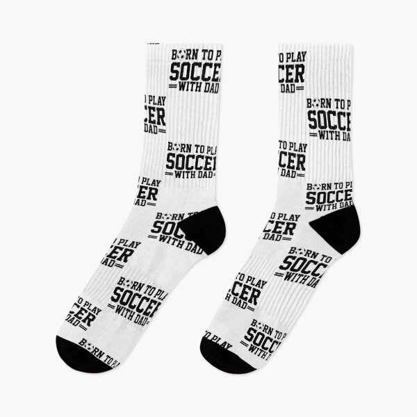 Item preview, Born To Play Soccer With Dad Soccer Gameday New Dad designed and sold by XuanhieuBp.