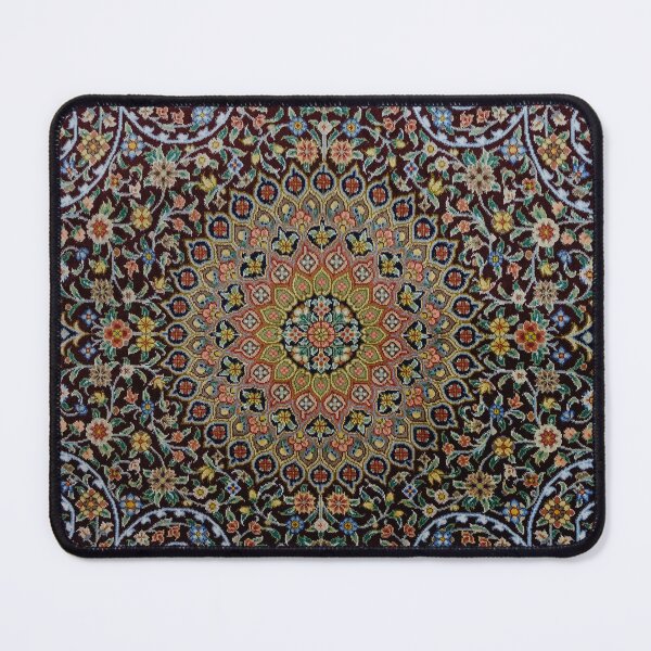 Item preview, Persian traditional carpet art floral pattern designed and sold by Farzad Designs.