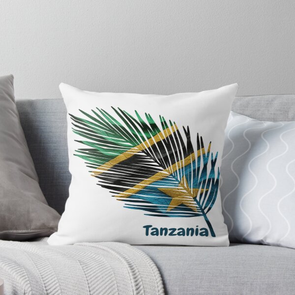 Item preview, Abstract Flag of Tanzania – Feather Design designed and sold by ArteJorge48.