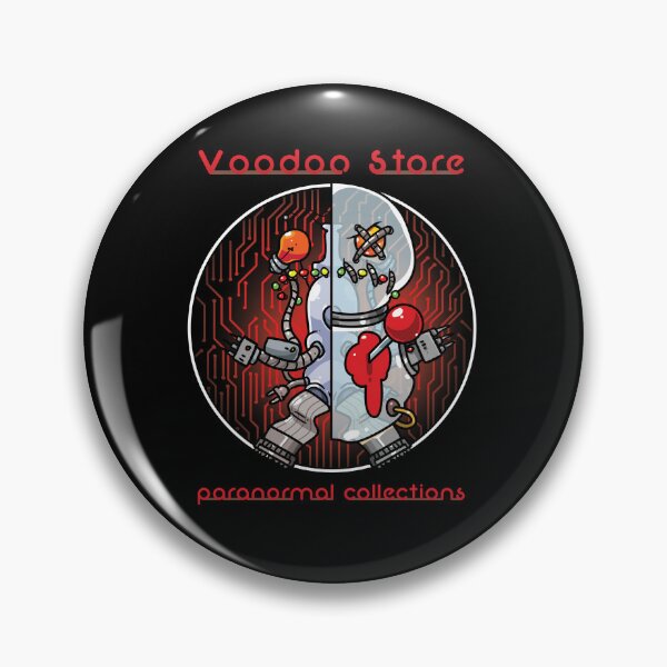 Artikelvorschau, Voodoo-Puppe Mecha-Lampe gepinnt entworfen und verkauft von Voodoo Store Paranormal Collections.