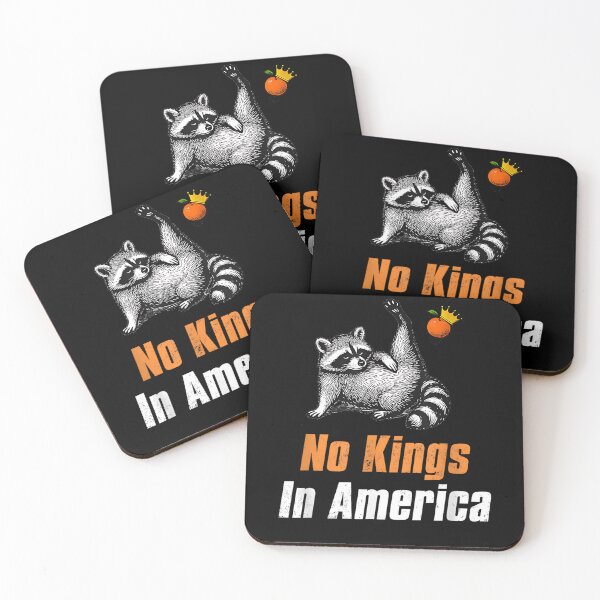 Item preview, No Kings in America - Patriotic Anti-Monarchy Statement funny 2025 designed and sold by kawaiivsglitch.